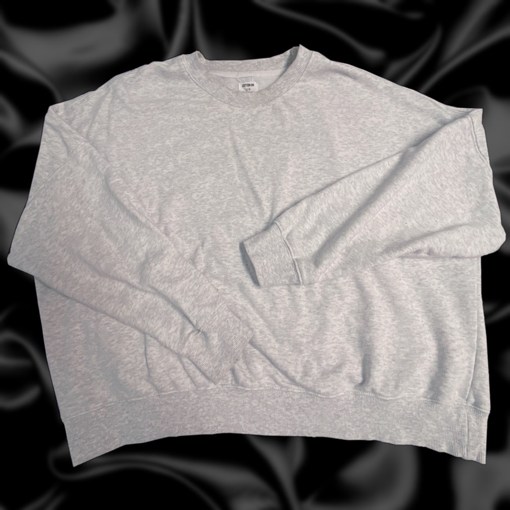 **SOLD Cotton On Light Gray Pullover